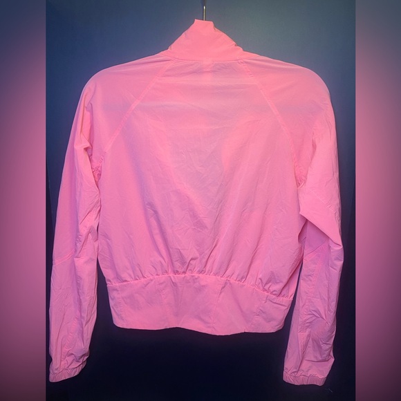 Vibrant Peachy-Pink Colored Jacket for Women - Picture 3 of 4